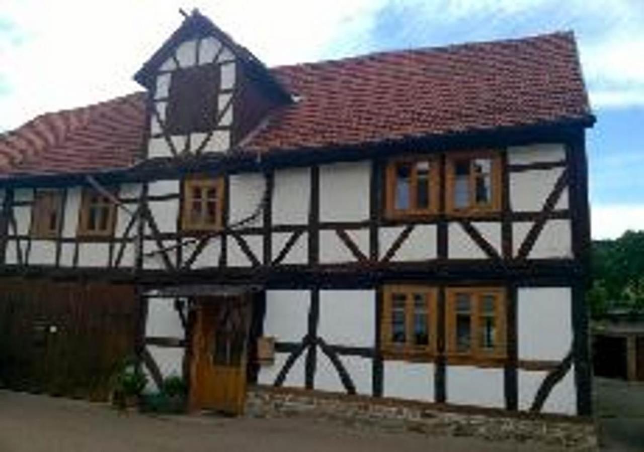 Aeltestes Haus In Quentel - Ferienwohnung 1 Mit Kleinem Garten Hessisch Lichtenau Экстерьер фото