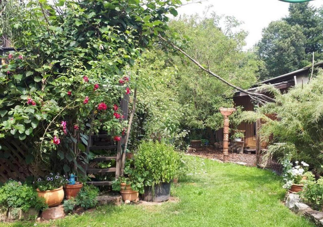 Aeltestes Haus In Quentel - Ferienwohnung 1 Mit Kleinem Garten Hessisch Lichtenau Экстерьер фото